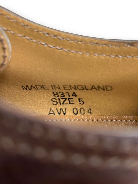 VINTAGE Dr Martens Gaucho Leather Shoes Brown Monk Strap Oxford Buckle Y2K M5 W6